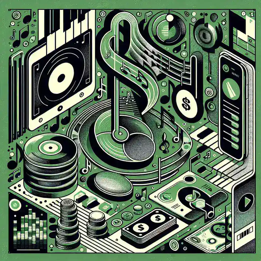 "Spotify logo with Indonesian Rupiah symbol, highlighting the integration of direct payment options in Indonesia."